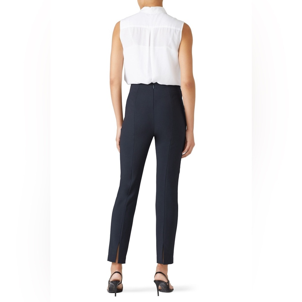TIbi Anson Stretch Tailored Pants Navy Blue Sz 6W